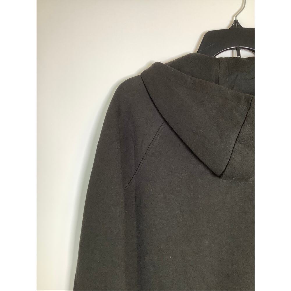 DSG Girls Large Black Sport Fleece Full Zip Hoodie Jacket Streetwear G3-3 - Picture 5 of 7